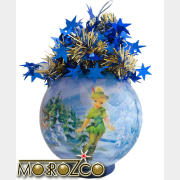 Игрушка елочная МОРОЗКО Шар Фея Динь-Динь с подружками зимой 9,5 см (Ш95013)
