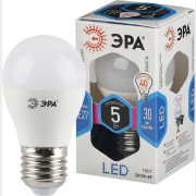 Лампа светодиодная E27 ЭРА STD LED P45 5 Вт 4000К (Б0028488)