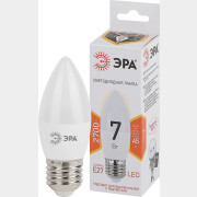 Лампа светодиодная E27 ЭРА STD LED B35 7 Вт 2700К (Б0028479)