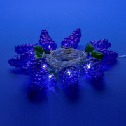 Гирлянда новогодняя светодиодная UNIEL ULD-S0400-010/STB/2AA WHITE IP20 GRAPES Виноград 4 м 10 диодов белый (UL-00003392)