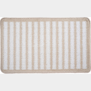 Коврик для ванной комнаты 50х80 см FORA Spiral бежевый (FOR-PP-SPL50-80NAT)