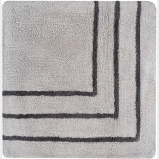 Коврик для ванной комнаты 60х60 см FORA Twister серый (FOR-TWR60-60BL)
