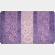 Коврик для ванной комнаты 50х80 см FORA Lilovii фиолетовый (FOR-PP-LILOVII-50-80)