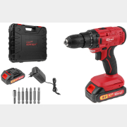 Дрель-шуруповерт аккумуляторная WORTEX LX BD 1820 Li XLT SET (0329076)