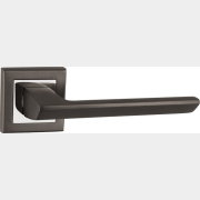 Ручка дверная на розетке PUNTO Blade QL GR/CP-23 графит, хром (37007)