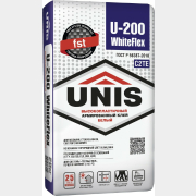 Клей для плитки UNIS WhiteFlex U-200 25 кг