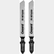 Пилка для электролобзика GEPARD по металлу T118А 2 штуки (GP0612-01)