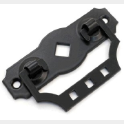 Ручка мебельная откидная STARFIX Готика РГ-100 черный матовый (SMP-31868-1)