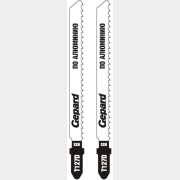 Пилка для электролобзика 100х75 мм GEPARD по алюминию T127D 2 штуки (GP0630-04) 