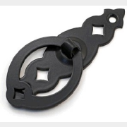 Ручка мебельная откидная STARFIX Классика РВ-105 черный матовый (SMP-75473-1)