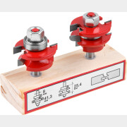 Набор рамочных фрез по дереву 2 штуки WORTEX (0318095)