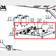 Плата источника питания для сварочного аппарата SOLARIS TIG-200P (TIG-200P-46)