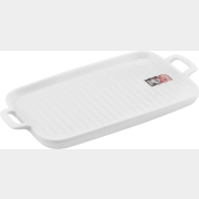 Блюдо керамическое прямоугольное PERFECTO LINEA Asian 29х15х2,5 см белый (17-112915)