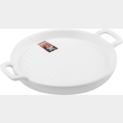 Блюдо керамическое круглое PERFECTO LINEA Asian 23,5х18,5х2,5 см белый (17-112350)