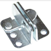 Проушины для замка с фиксатором STARFIX белый цинк (SMP-97630-1)