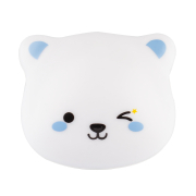 Ночник декоративный светодиодный ЭРА NLED-466-1W-W белый