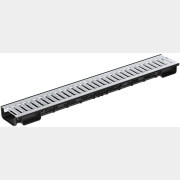 Лоток водоотводный 100 мм с решеткой ECOTECK Lite 100h56 (ДИ 14705000)