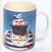 Кружка фарфоровая BALSFORD Olaff Love sea 510 мл (4660087526471)