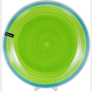 Тарелка керамическая обеденная ELRINGTON Аэрограф Зелень лета (4680411433428)