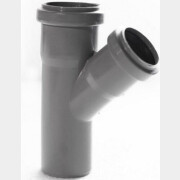 Тройник для внутренней канализации 40/40х45 РосТурПласт (36381)