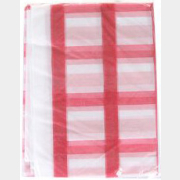 Скатерть прямоугольная BBQ TIME 120х150 см белая, красная (80-004)