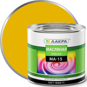 Краска масляная ЛАКРА МА-15 жёлтый 1,9 кг (00-00000647)