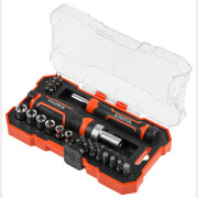 Отвертка реверсивная с набором бит и торцевых головок STARTUL Profi 31 предмет (ST3095-31)