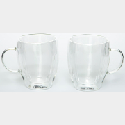 Набор кружек OLAFF Sweet home с двойными стенками 300 мл 2 штуки (047021)