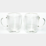 Набор кружек OLAFF Sweet home с двойными стенками 270 мл 2 штуки (47022)