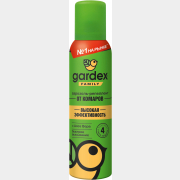 Средство репеллентное от комаров GARDEX Family аэрозоль 150 мл (12653)