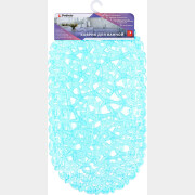 Коврик для ванной комнаты 68х37 PERFECTO LINEA Овал с морскими звездами (22-167373)