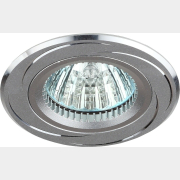 Точечный светильник под лампу GU5.3 ЭРА KL34 AL/SL/1 хром (Б0049565)