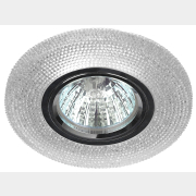 Точечный светильник под лампу GU5.3 с LED подсветкой ЭРА DK LD1 прозрачный (Б0018775)