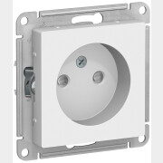 Розетка скрытая со шторками SYSTEME (SCHNEIDER) ELECTRIC AtlasDesign белая (ATN000149)