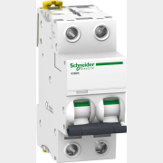 Автоматический выключатель SCHNEIDER ELECTRIC Acti9 iC60N 2P 10А С 6 кА (A9F79210)