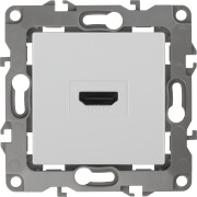 Розетка телевизионная HDMI ЭРА 12 белый (12-3114-01)