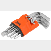 Набор ключей шестигранных 1,5-10 мм 9 предметов коротких PRO STARTUL (PRO-89309)