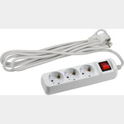 Удлинитель 5 м 3 розетки 2,2 кВт с заземлением ЭРА UX-3es-5m