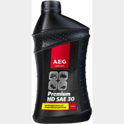 Масло четырехтактное SAE30 минеральное AEG LUBRICANTS Premium API SJ/CF 4Т 0,6 л (33290)