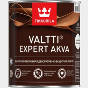 Лазурь высокоэффективная декоративно-защитная TIKKURILA Valtti Expert Akva полуматовая бесцветная 0,9 л (17053)
