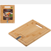Доска разделочная с точилкой для ножей PERFECTO LINEA Bamboo 28х22х1,5 см (35-282221)