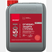 Пропитка огнебиозащитная НЕОМИД 450-1 красный 5 кг