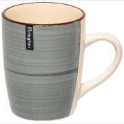 Кружка керамическая ELRINGTON Аэрограф Светлый графит 360 мл (47839)