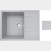 Мойка из искусственного камня AV ENGINEERING Best серый (AV650500BGRA)