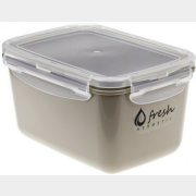 Контейнер пластиковый для пищевых продуктов IDEA Фреш 0,7 л капучино (М1421)