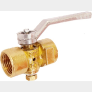 Кран шаровой 1/2" под манометр ВИПРА 3.04 00-01 (012-0280)