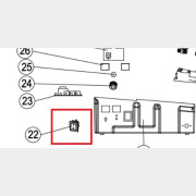 Выключатель для пушки тепловой ECOTERM GHD-50T (BGA2201-50-22)