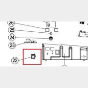 Выключатель для пушки тепловой ECOTERM GHD-50T (BGA2201-50-22)