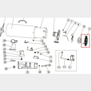 Крышка задняя для пушки тепловой ECOTERM GHD-50T (BGA2201-50-11)