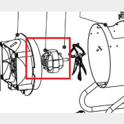 Двигатель для пушки тепловой ECOTERM EHR-02-1D (1606-02-5)